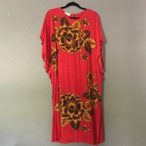 Vintage batik print dress